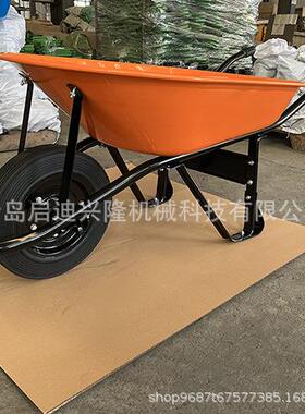 WB200手推车农用泥土肥料QFX工地手推车园林工搬地运独轮7手推车