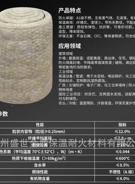 棉岩BLF温卷毡隔热棉保棉隔热板防屋顶晒耐腐蚀耐高温铁丝网卷毡