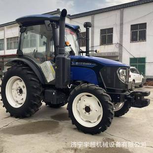 式 80大4拖拉机雷轮沃拉欧豹704桥农田耕种四驱拖机补后OBB直提