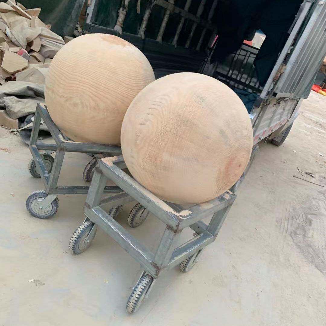 厂家球直销心实木实大球珠子装664饰圆球原木大直径圆圆形超大木