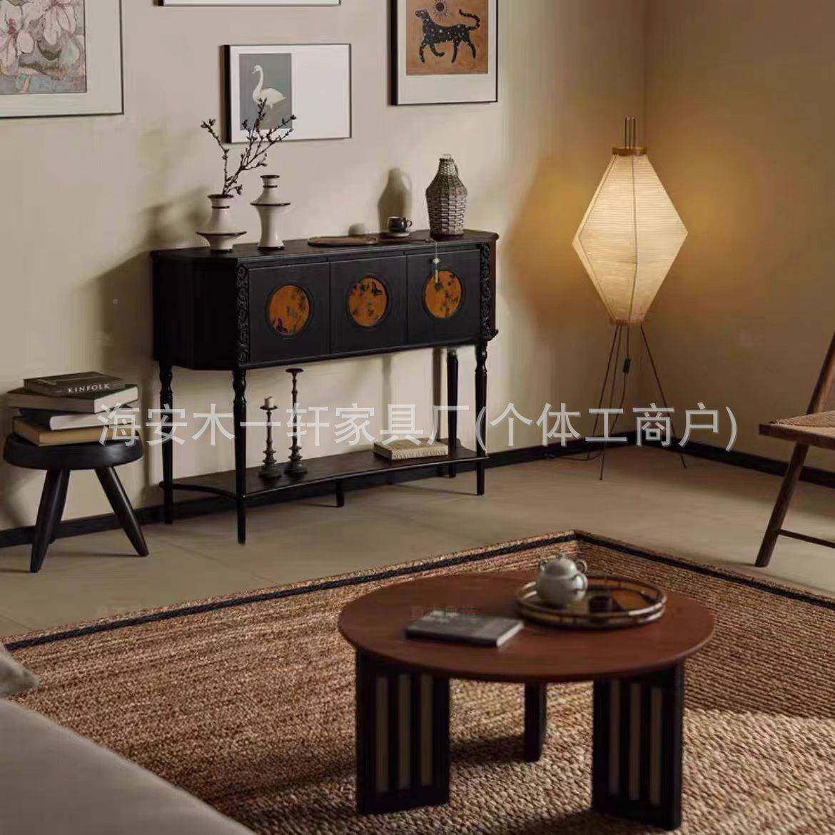 玄关柜古风WRW储物沙云发酒店装边桌中客厅香柜纱餐厅法饰式复古,鲜花速递/花卉仿真/绿植园艺,其它园艺用品,淘宝优惠券,粉丝福利购,淘宝优惠卷