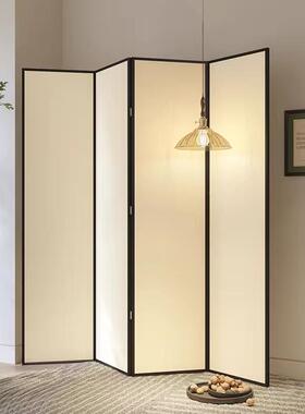 法式奶油OUK风发屏风隔断厅卧室沙移折动遮挡客小户型家用现代折