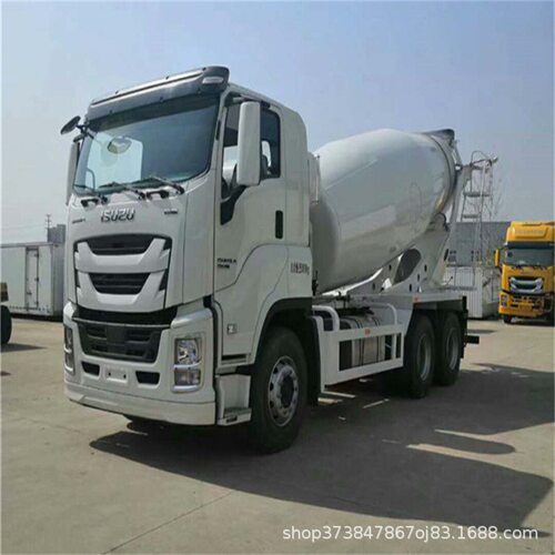 五十铃搅拌车 ISUZU 8*4 GIGA 五十铃卡车出口 混泥土搅拌车