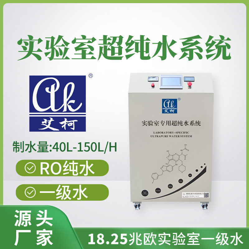 实验室用超纯水仪40-150L/H
