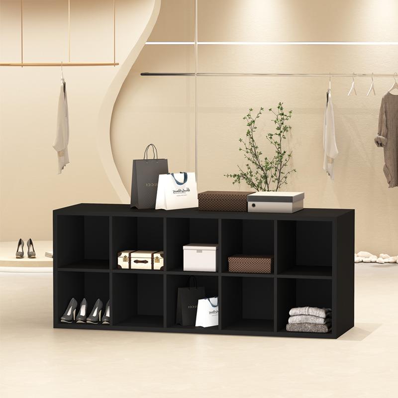 装店烤中桌展示台边柜储物柜漆服装饰柜岛摆件展81813台陈列展示