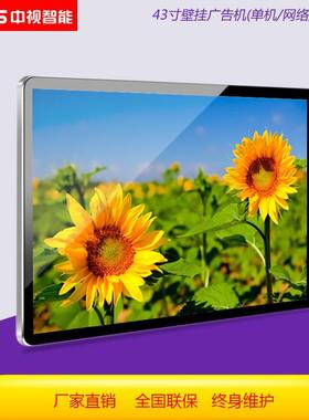 中视智能信息清广告屏液32寸43寸49寸5565寸LZS-BA430ED晶寸高壁