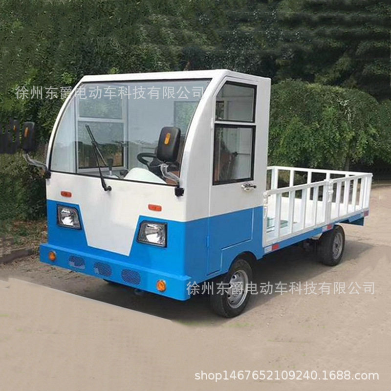 工地仓库四轮载重搬运平板车