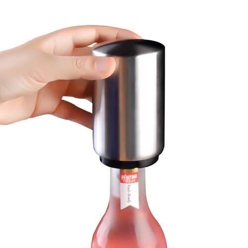 抖音自动开瓶器 酒吧啤酒饮料不锈钢按压启瓶器 厨房小工具阳江