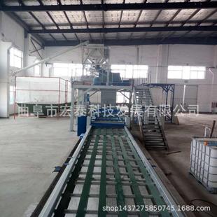 曲阜宏泰轻质墙隔板设备 棍压型玻化微珠保温砂浆生产线