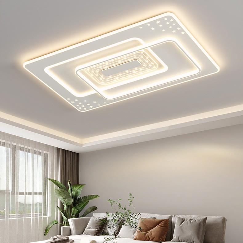 客厅灯现代简约大气2023新款家用LED星空浪漫温馨卧书房吸顶灯具