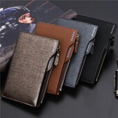 2024新款 一片式 薄男款 钱包男士 大学生长款 2023年轻人卡包一体潮流