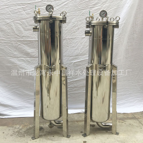 厂家直供质保2年加厚壳体不锈钢2号布袋过滤器油漆过滤涂料过滤器