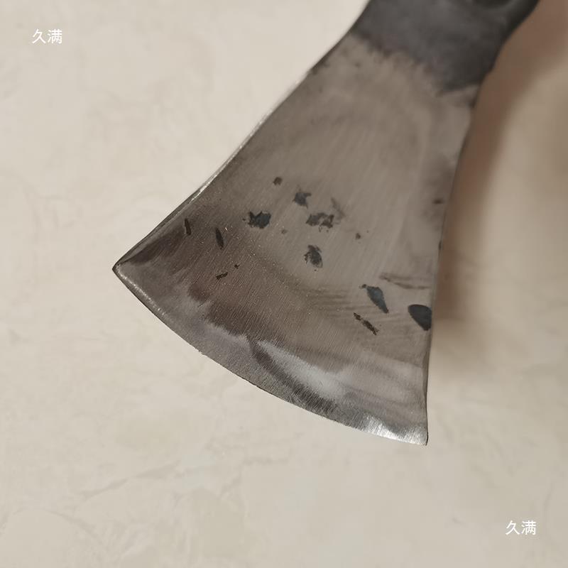 双头斧月牙弧形榔头锰钢刨锛刨斧刨奔挖蜂桶工具木工锄木柄锛镐图片