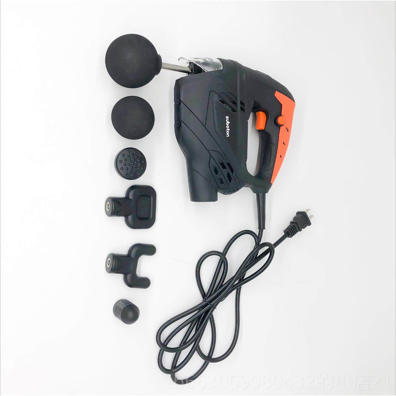 新款筋膜枪肌肉放松按摩器器大功率流电程改装插电款式大行颈交膜