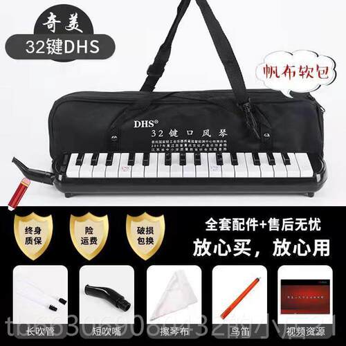 高档DHS口风琴3键2键37儿童初者幼小学学生用初中成人专业口吹琴