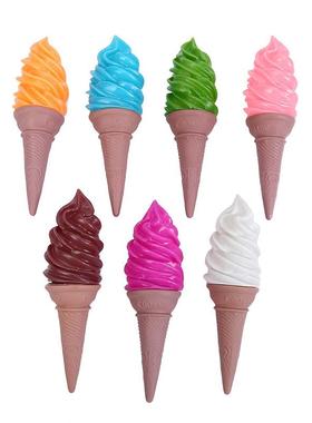 火炬冰淇淋冰激凌仿真模型 pvc冰激凌摄影拍摄拍照道具