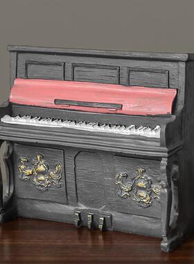 ZAKKA杂货 家居装饰品 工艺摆件 做旧做脏工艺 钢琴
