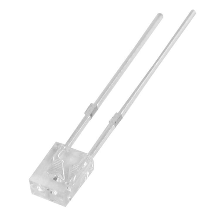 234方形灯珠 高亮白灯 白发白光红光蓝光翠绿 插件LED发光二极管