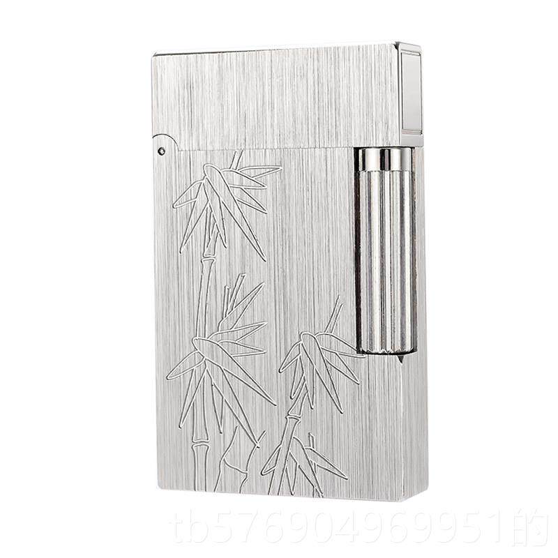 新款DUFAN法国拉都梵朗声打火机丝刻 竹子原装正品充气创意刻字男