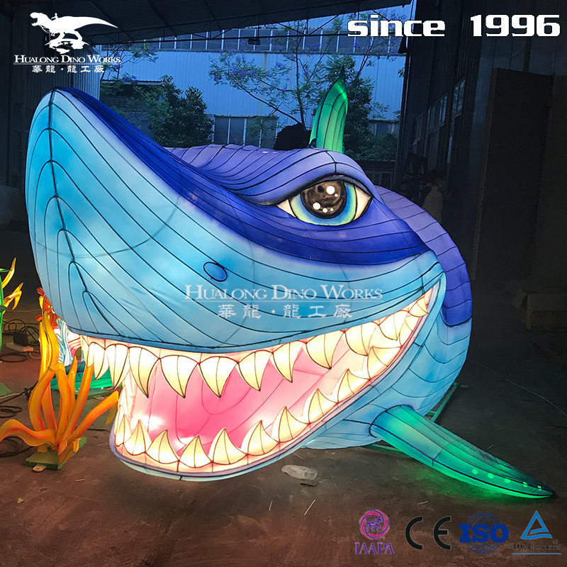 自贡南国灯城彩灯制作工厂 设计制作主题灯会 现场制作 节日夜游.