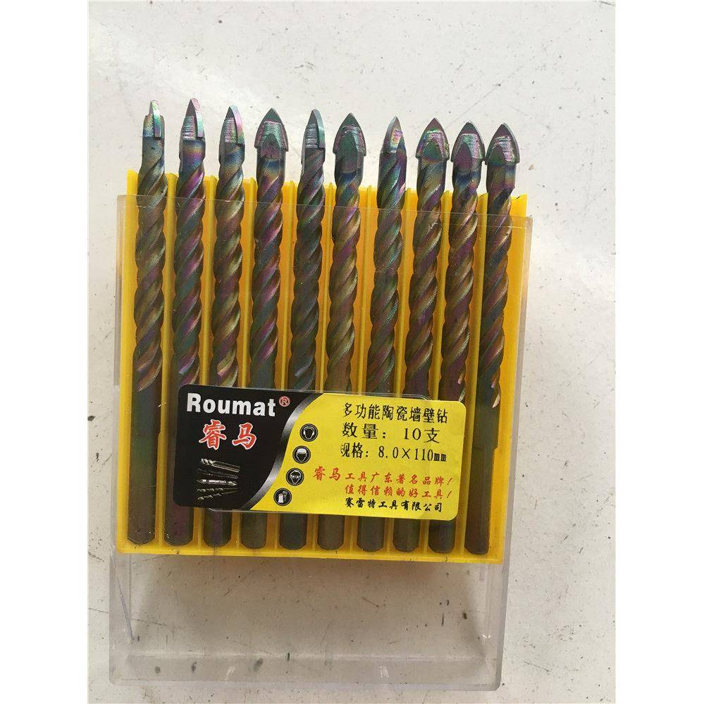 多功能合金钻头混凝土水泥陶瓷玻璃瓷砖专用墙壁打洞打孔三角钻头图片