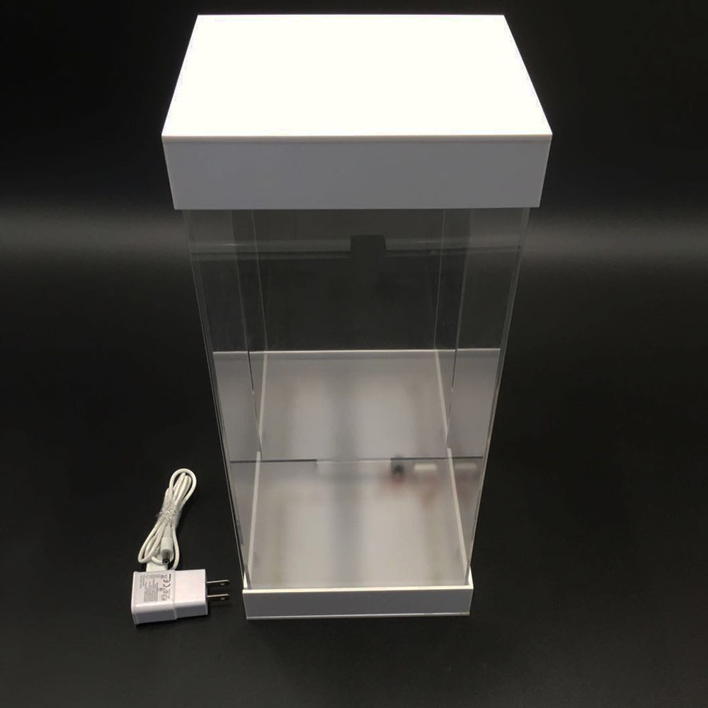 亚克力灯箱可拆装组装单面境片led灯盒展示盒玩具工艺品展示柜