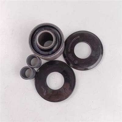 德龙垫M00458S翻转轴胶套前悬翻转套前悬缓冲块胶陕03汽重卡