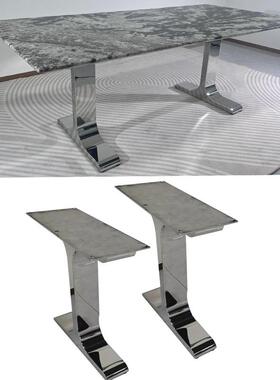 不不锈桌钢餐腿gz支架锈钢架子桌子脚架长方形桌台脚支架饭底座