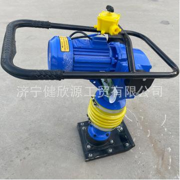 小型电击动汽油柴油打夯立式建筑地面基震动机机器手扶式路TPL冲