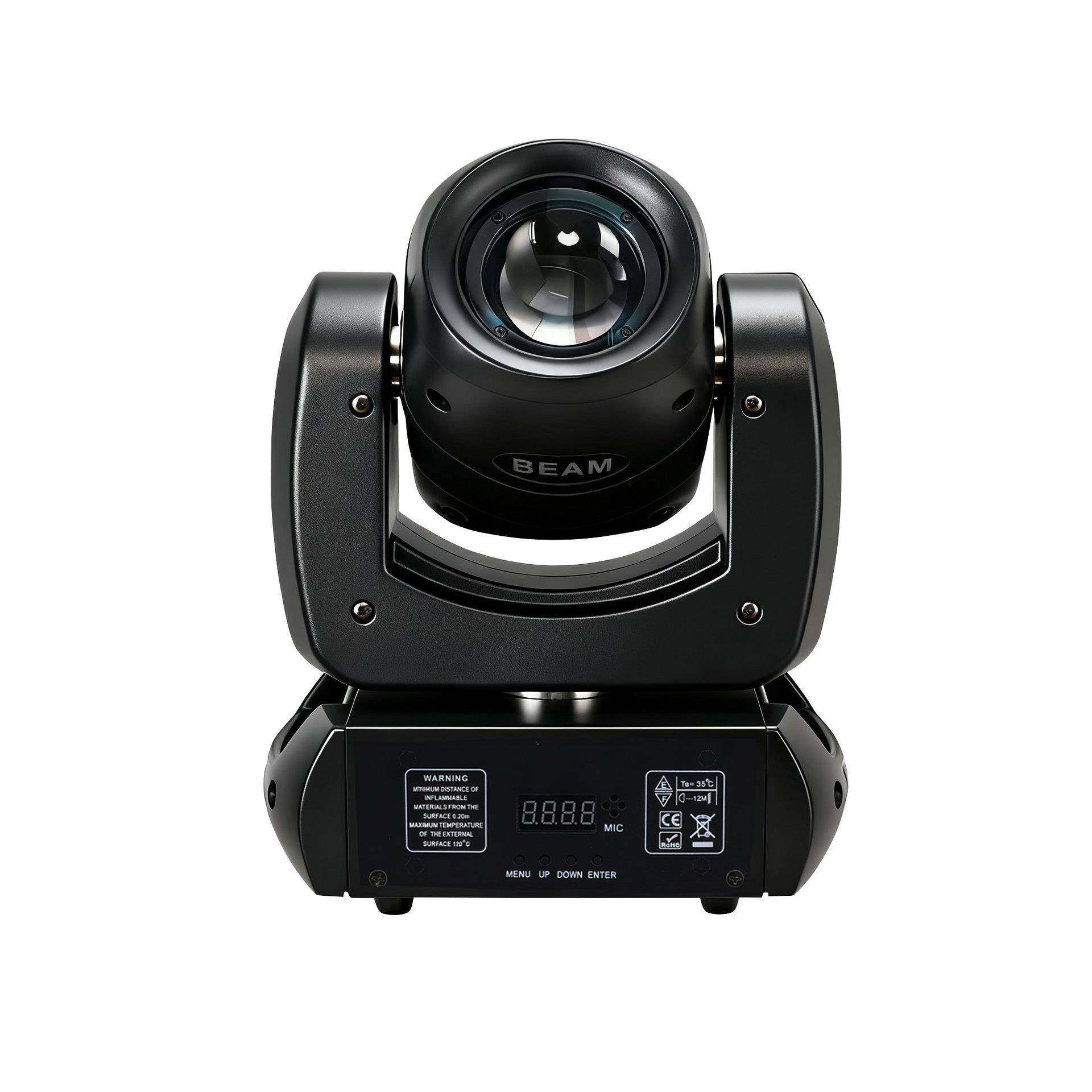 10W直摇头光束灯小钢炮酒吧演2MJ-OS-01唱会氛围灯七彩E棱镜灯播L