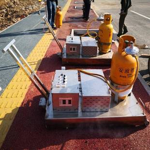 沥青路加面热再生红外加板城市道路坑坑洼修热补设槽备热再327生
