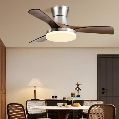 202新款古风复古5客343厅厅主灯餐桌餐吊灯带电风中扇灯一体吊扇