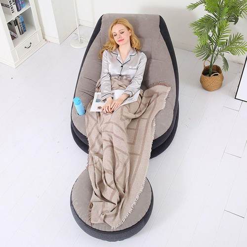 IN榻T人EX懒沙榻米阳台休闲躺椅简约卧室懒人沙发单人充发气沙发