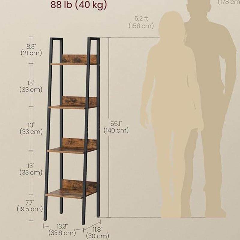 层钢木形置架拐角窄书架客窄花架书厅阳梯台5收纳展示花架免物打,收纳整理,书桌收纳置物架,淘宝优惠券,粉丝福利购,淘宝优惠卷