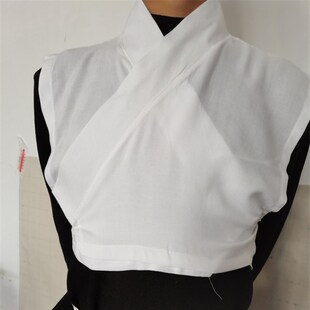 古装护领假领子汉服假领戏剧戏曲交领京剧越剧小生小旦衬领水领