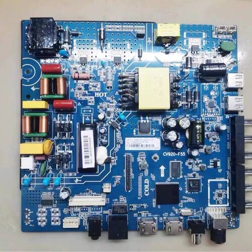 全新原装CV920-F55主板65寸-120寸智能安卓无线网络当贝语音/乐融