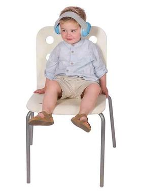 DOOKY婴WVC儿耳防罩降蓝色静音学生儿飞噪童隔音噪音耳罩睡眠行耳