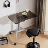 r^动站立办公气降升桌LRW自动可移动电脑式 演讲讲台桌子写字学习