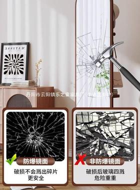 全身镜落地镜镜家用旋转穿衣试衣镜女生卧宿动73408舍可移室衣帽