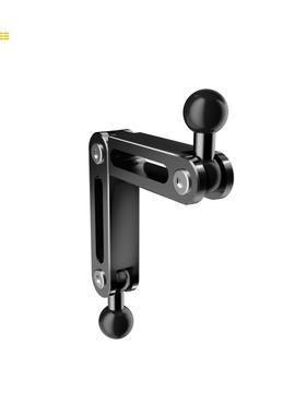 1英寸球头转TUE17mm双球头支架合金汽车车载机相延机转接长臂手5m