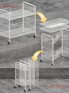 地摊FIC小推车可折推叠便携式冰粉摊架秒收手夜车市摆摊车手位拉