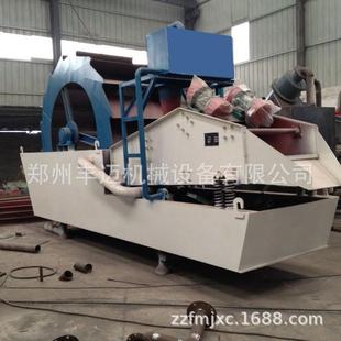 2200工人制砂水轮洗砂机矿山石头制机砂洗砂转双槽叶轮旋石子洗净