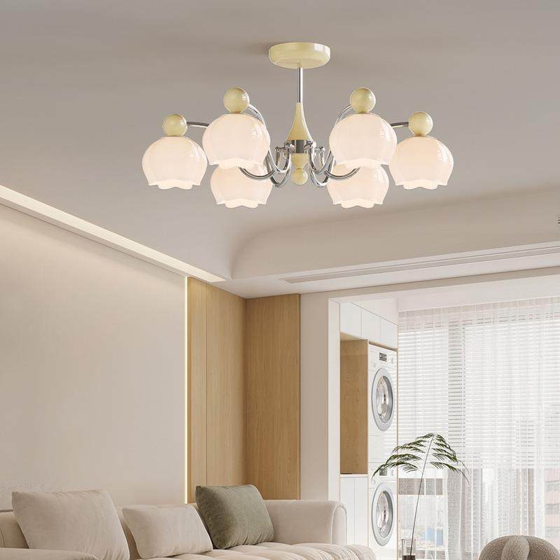 法奶式中古风d客厅吊灯新款油风客灯护眼厅书房灯555大厅主灯le灯,家装灯饰光源,智能吊灯,淘宝优惠券,粉丝福利购,淘宝优惠卷