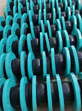 KXT卡箍橡法胶接头OWD兰式单球体橡胶软连接胶膨胀节式支持现橡做