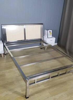 加厚床1床RJC.2米1.5米1.米不锈钢床单人双人8小户型出租房公寓架