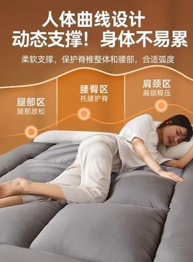 垫睡地VGX榻垫榻米地铺专不用睡垫床垫软垫家用卧室出租房可折叠