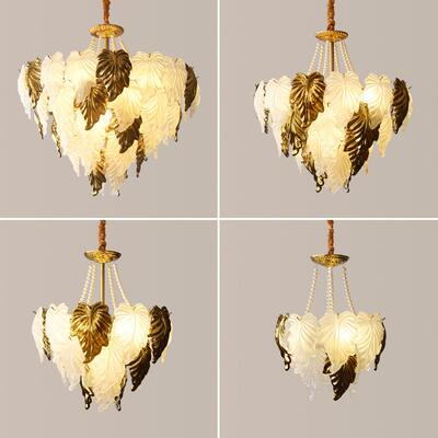 简2022年新款客厅灯法式轻奢现代主卧室房间书房网吊红水A1312约