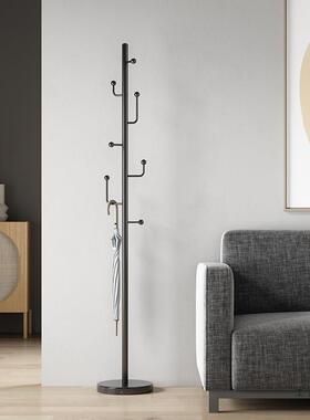 衣架落PZA卧室挂衣架家用入户落地式口衣服架子厅门衣服地杆衣客