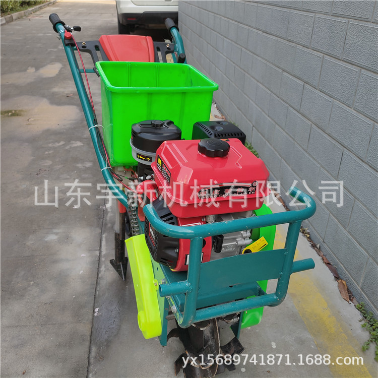汽油/柴油链轨独轮手推耘播机