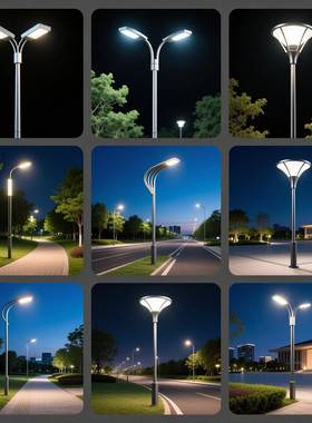 户防水中式米庭外院灯现代简约小区别墅园林4景观灯公87334欧式园